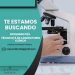 BUSQUEDA DE PROFESIONAL BIOQUIMICO/A